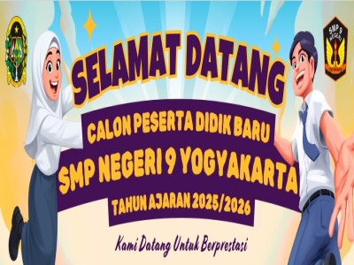 SPMB 2025 Kota Yogyakarta - SMP Negeri 9 Yogyakarta Sambut Generasi Emas Penerus Bangsa